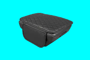 PU Leather Car Armrest Pad – Universal Fit Center Console Cushion