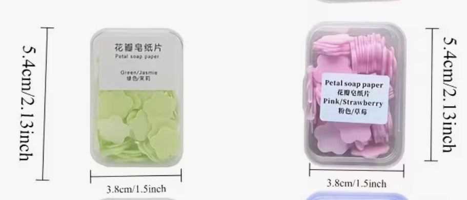 Portable Hand Soap Sheets – 2-Pack Travel Set | Disposable Washing Sheets