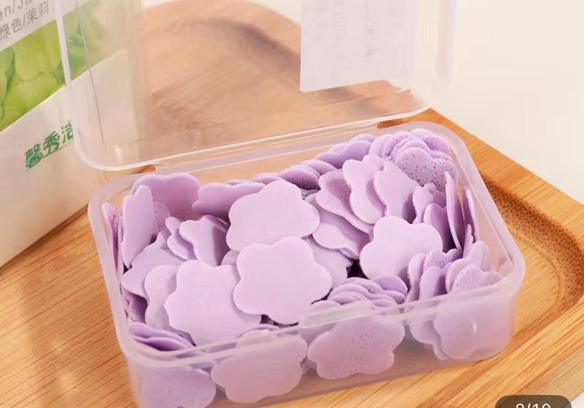 Portable Hand Soap Sheets – 2-Pack Travel Set | Disposable Washing Sheets